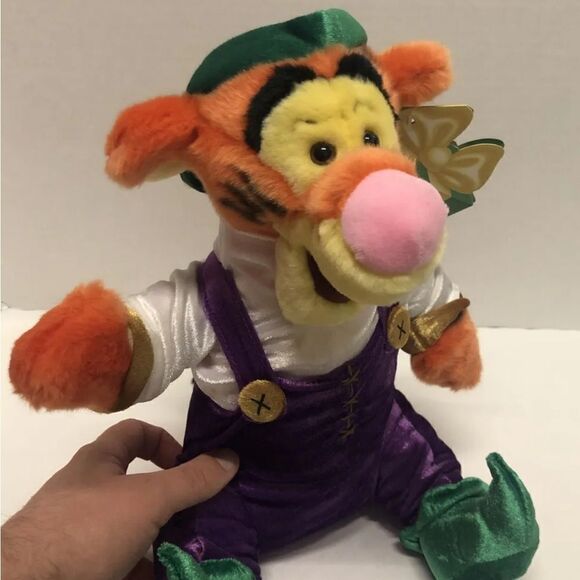 Tigger Jester Plush Disney Store Vintage - Picture 1 of 5